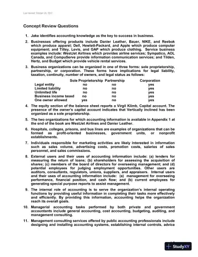 Fundamental Accounting Principles, Volume 1, 14th Canadian Edition Solution Manual - Page 4 preview image