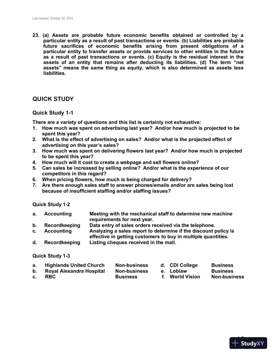 Fundamental Accounting Principles, Volume 1, 14th Canadian Edition Solution Manual, page 6