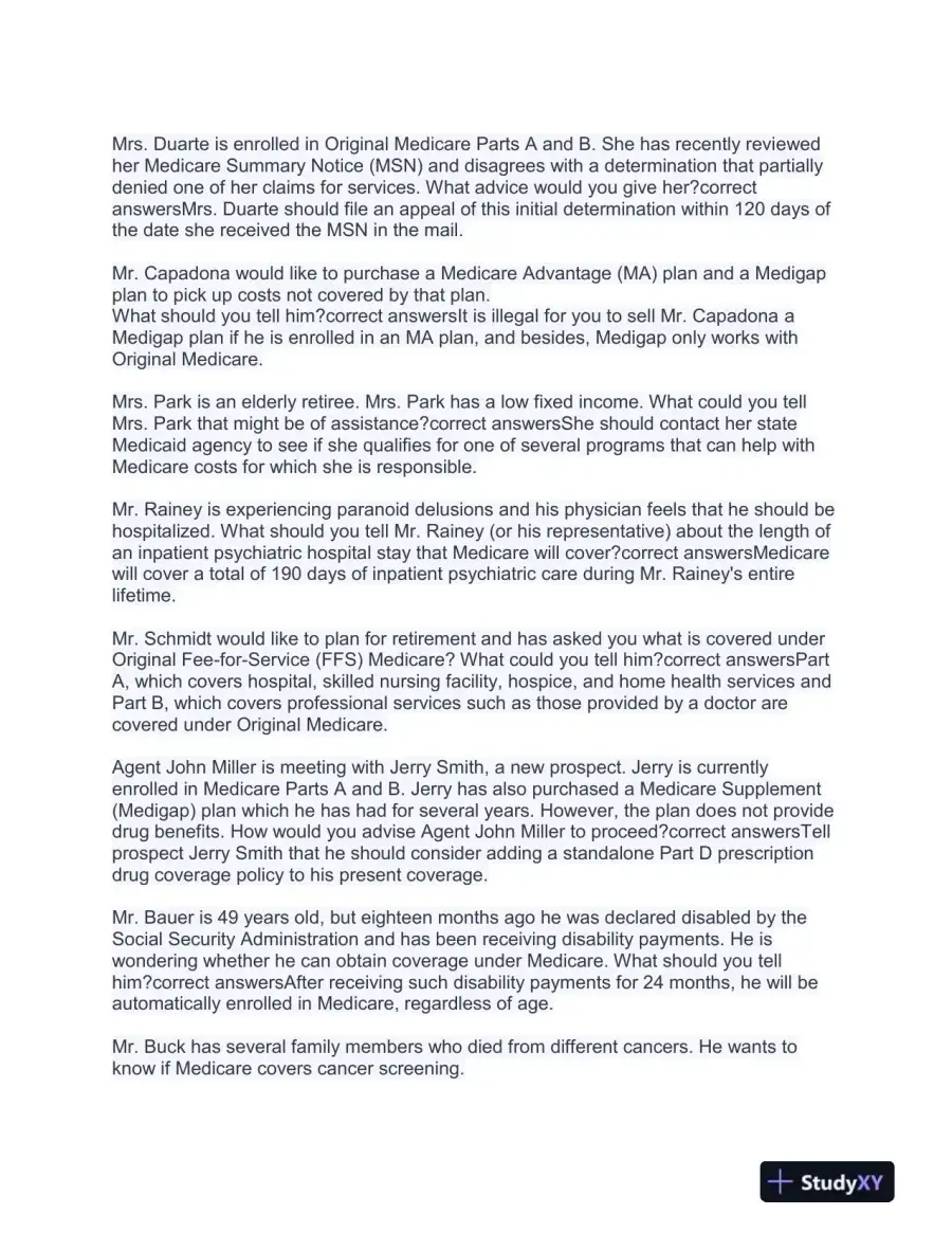 2022-2023 AHIP Healthcare Final Exam With Answers (216 Solved Questions), page 4
