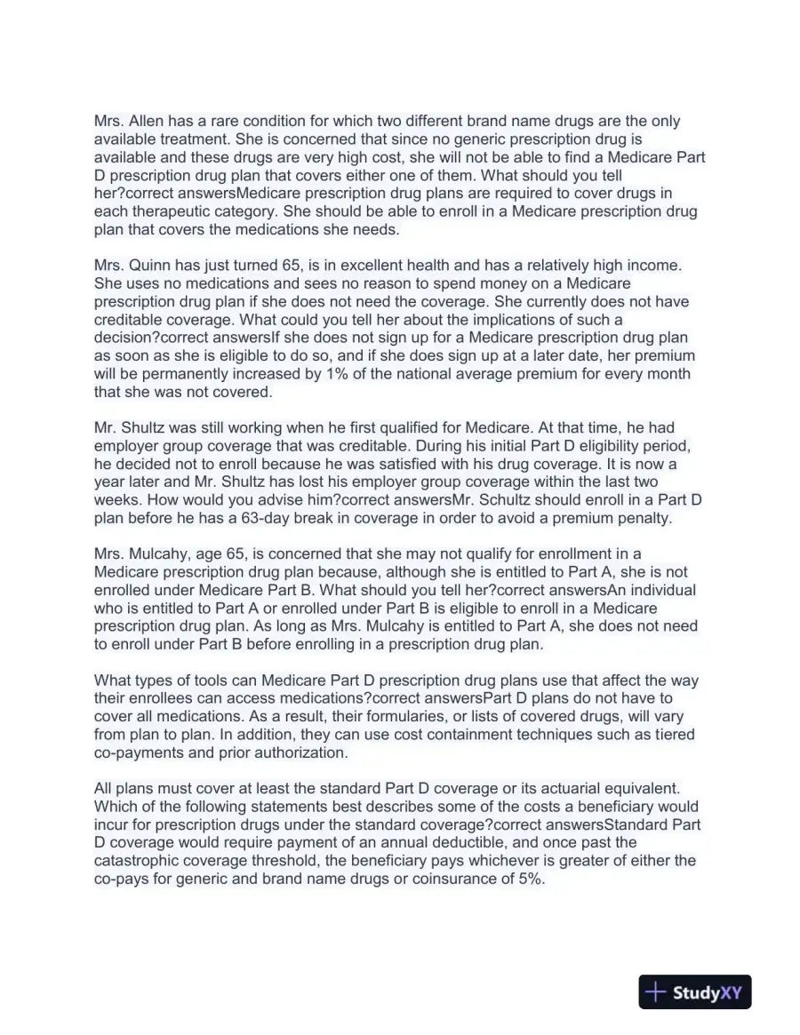 2022-2023 AHIP Healthcare Final Exam With Answers (216 Solved Questions), page 9