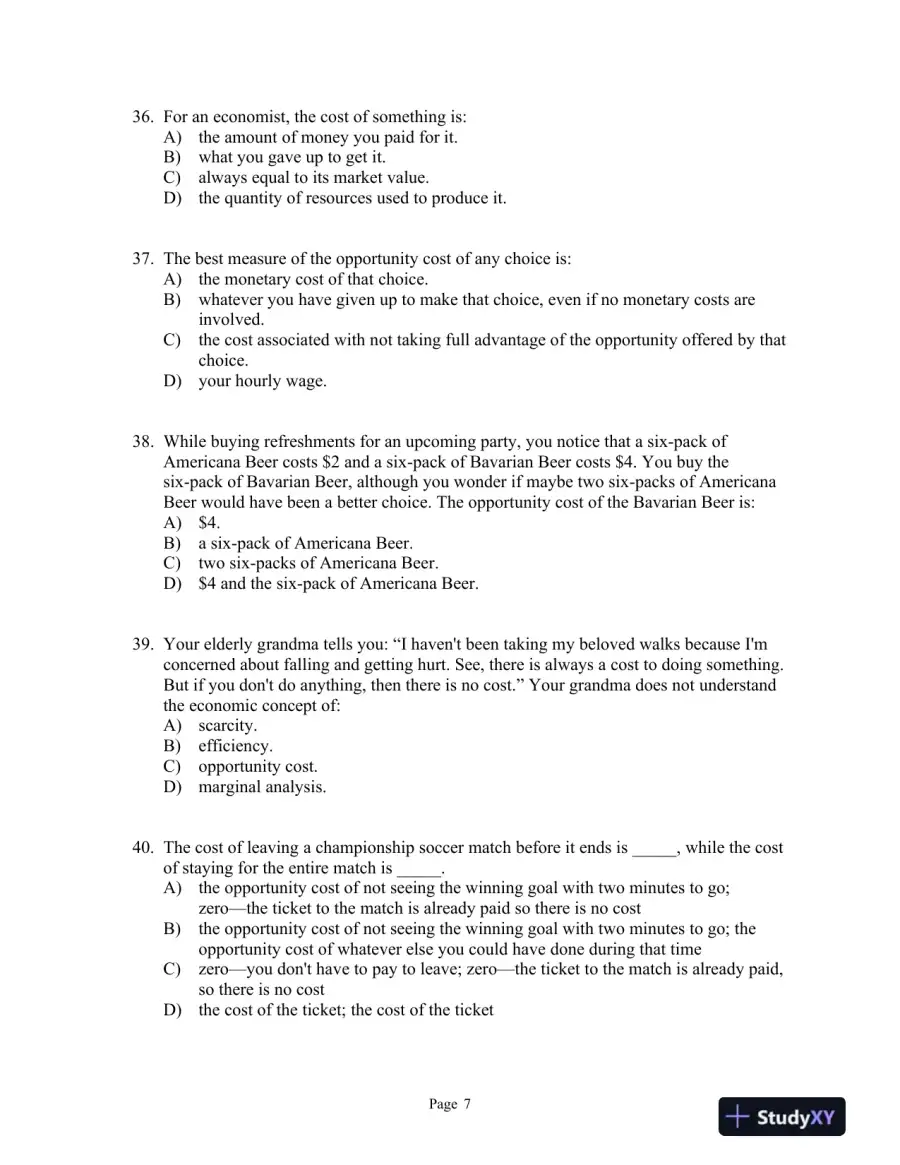 Macroeconomics Fourth Edition Test Bank, page 8
