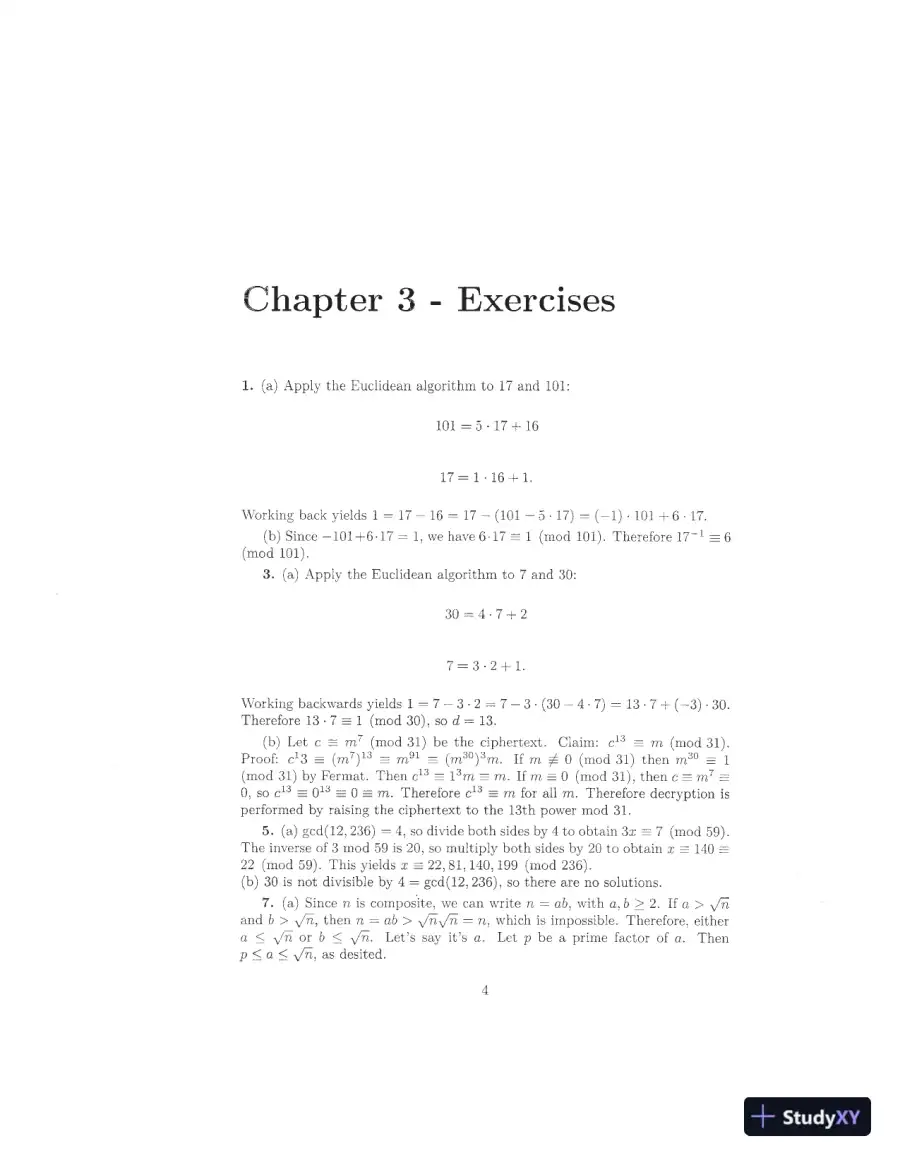 Solution Manual for Introduction to Cryptography with Coding Theory, 3rd Edition, page 10
