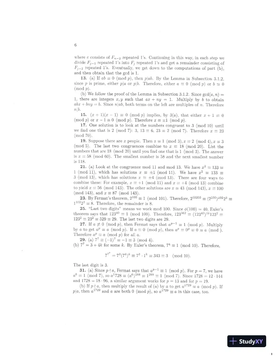 Solution Manual for Introduction to Cryptography with Coding Theory, 3rd Edition, page 12