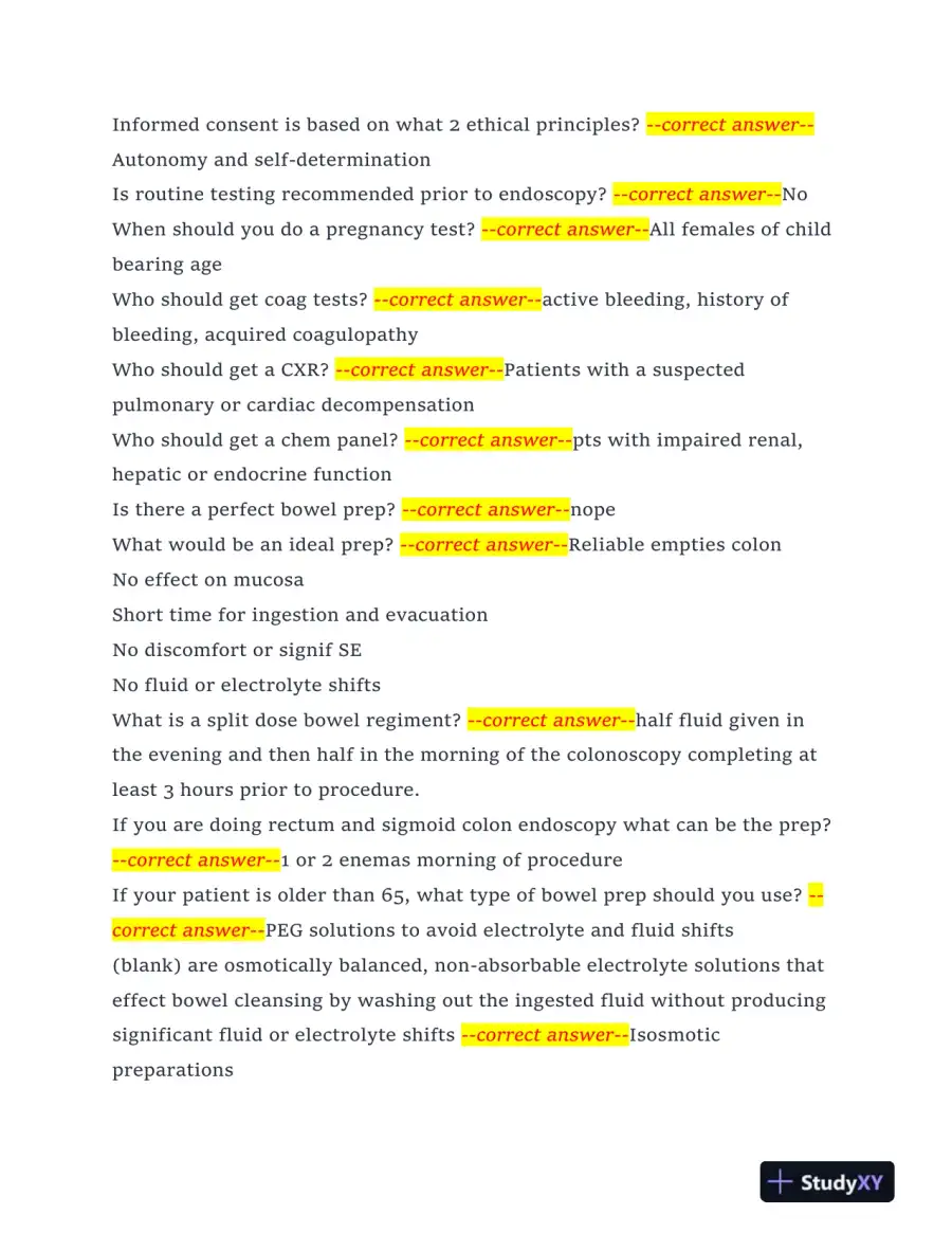 FES Nursing Diagnosis Written Exam With Answers (178 Solved Questions), page 3