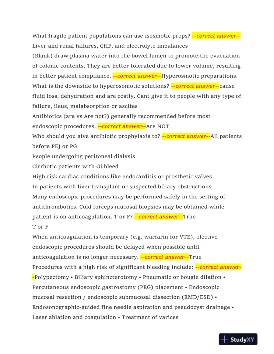 FES Nursing Diagnosis Written Exam With Answers (178 Solved Questions), page 4