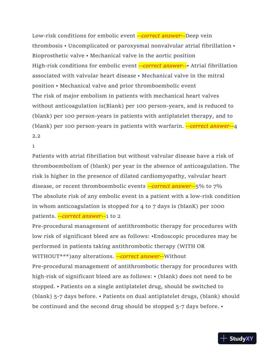 FES Nursing Diagnosis Written Exam With Answers (178 Solved Questions), page 5