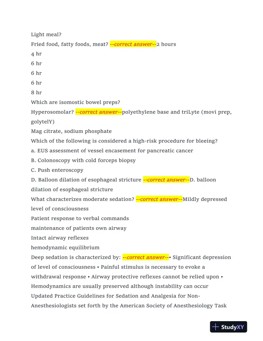 FES Nursing Diagnosis Written Exam With Answers (178 Solved Questions), page 7