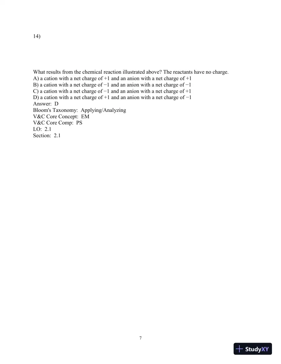 Test Bank for Biological Science, 6th Edition, page 22