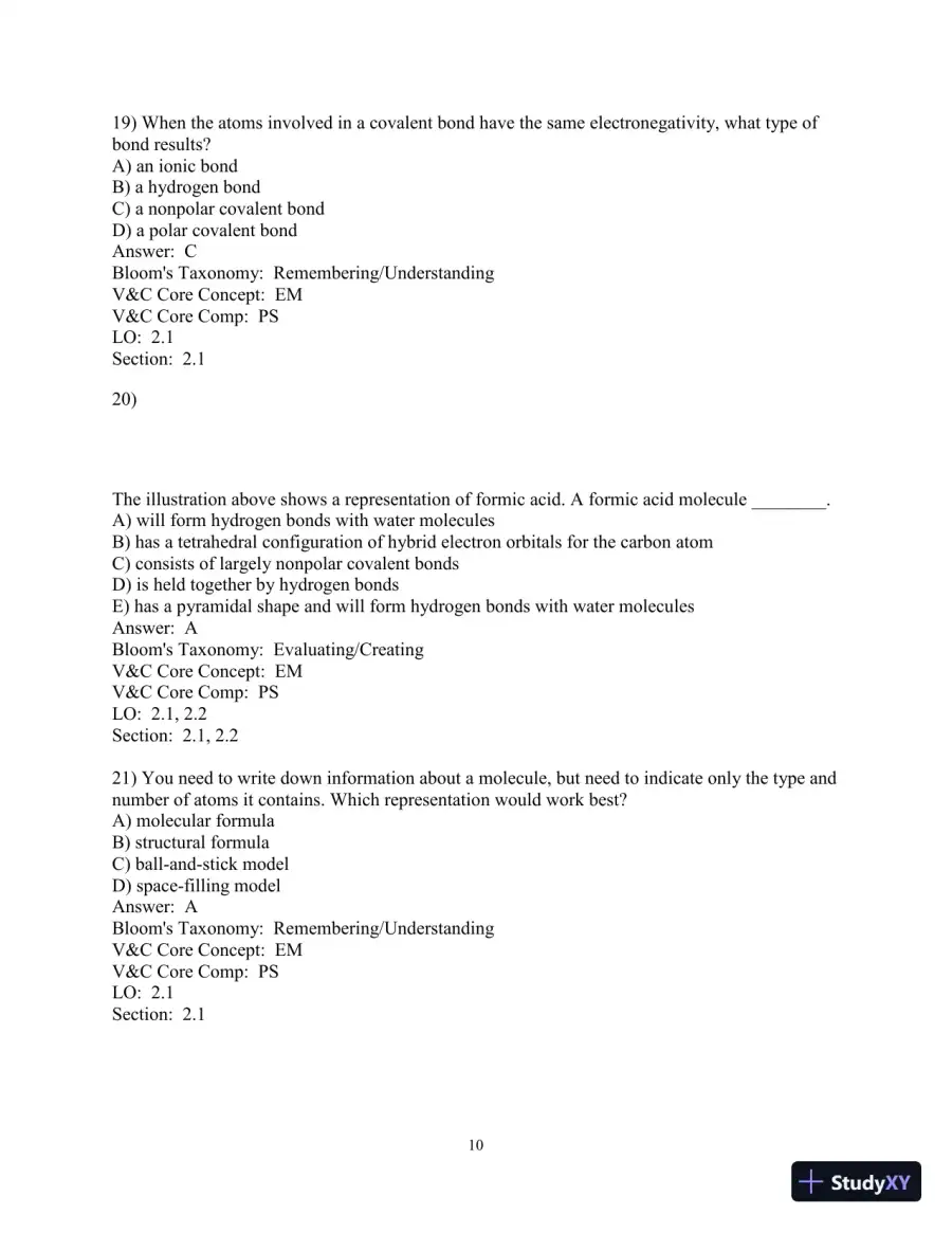 Test Bank for Biological Science, 6th Edition, page 25