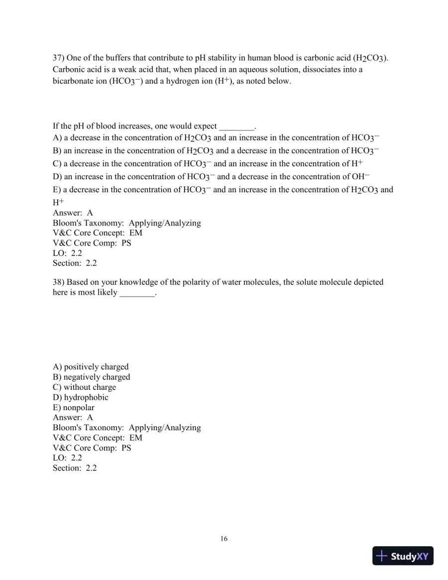 Test Bank for Biological Science, 6th Edition, page 31