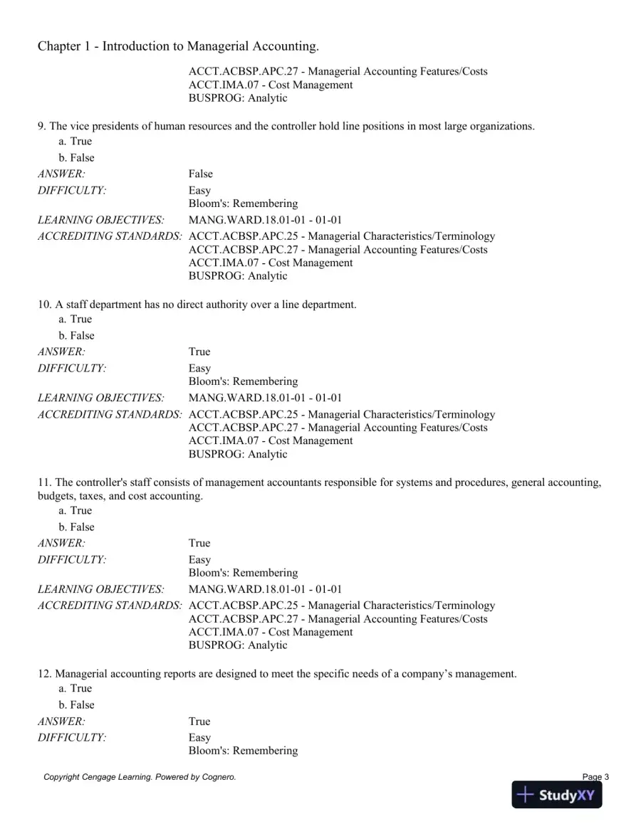 Managerial Accounting 14th Edition Test Bank, page 4