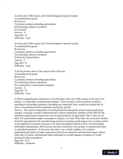 Test Bank for International Finance: Theory and Policy, 11th Edition - Page 15 preview image