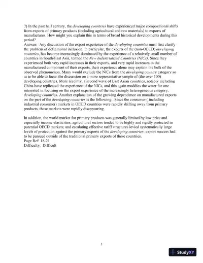 Test Bank for International Finance: Theory and Policy, 11th Edition - Page 16 preview image