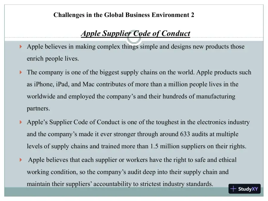 Challenges In The Global Business Environment, page 3