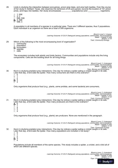Test Bank For Essentials of Biology, 3rd Edition - Page 15 preview image