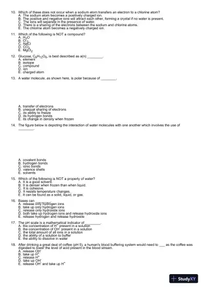 Test Bank For Essentials of Biology, 3rd Edition - Page 25 preview image