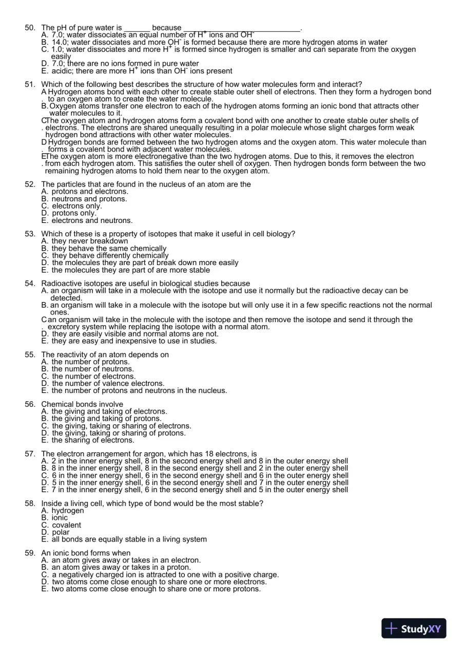 Test Bank For Essentials of Biology, 3rd Edition, page 29