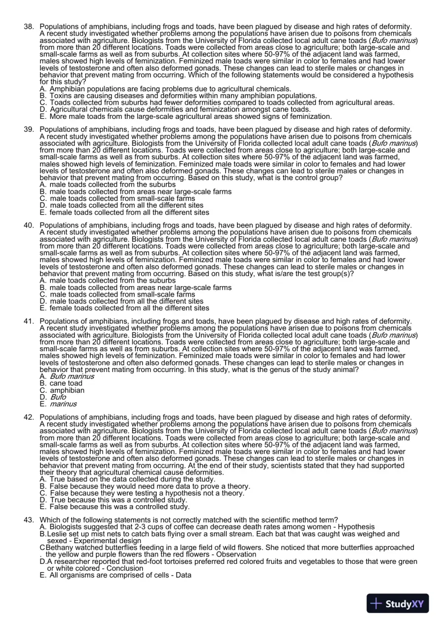 Test Bank For Essentials of Biology, 3rd Edition, page 6