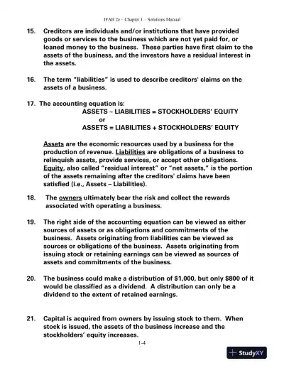 Solution Manual for Introductory Financial Accounting for Business, 2nd Edition - Page 5 preview image