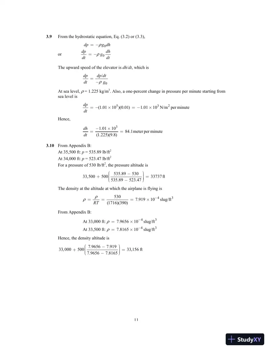 Solution Manual For Introduction To Flight, 7th Edition, page 12