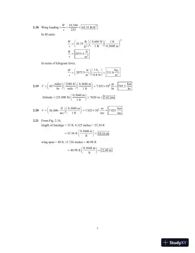 Solution Manual For Introduction To Flight, 7th Edition - Page 8 preview image