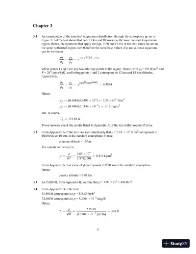 Solution Manual For Introduction To Flight, 7th Edition - Page 9 preview image