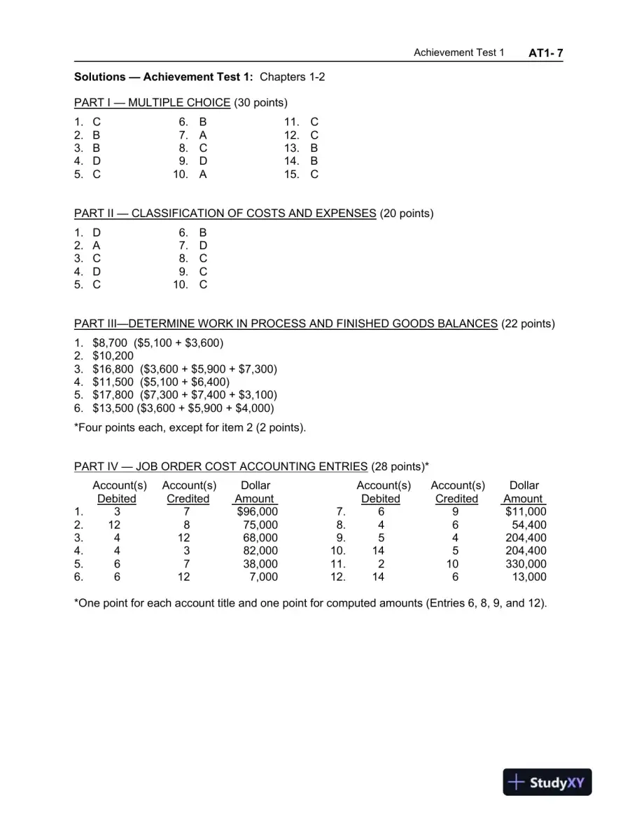 Managerial Accounting: Tools for Business Decision Making, 6th Edition Test Bank, page 8