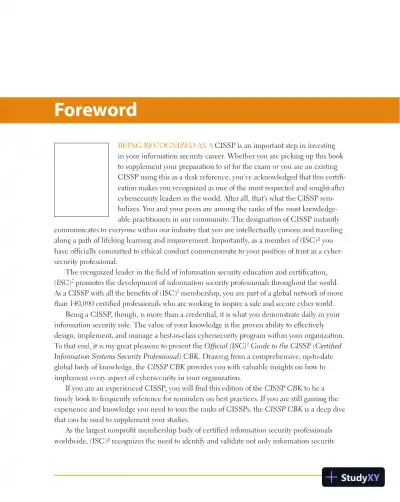 Official ISC2 Guide to the CISSP CBK (2019) - Page 26 preview image