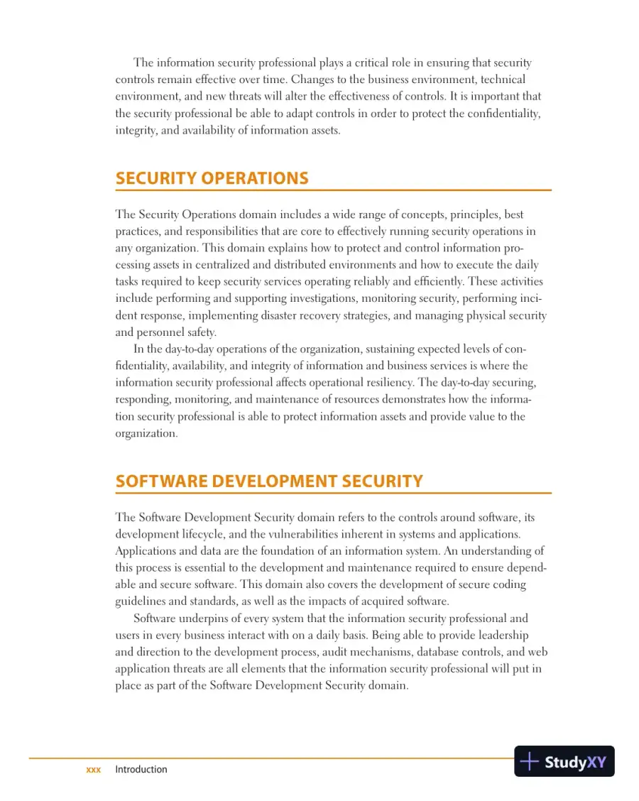 Official ISC2 Guide to the CISSP CBK (2019), page 31
