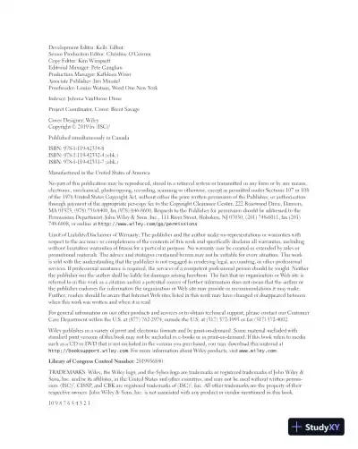 Official ISC2 Guide to the CISSP CBK (2019) - Page 5 preview image