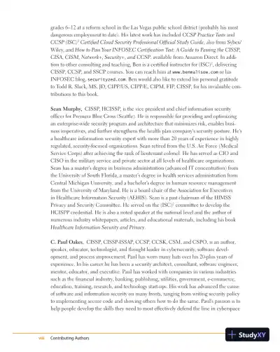 Official ISC2 Guide to the CISSP CBK (2019) - Page 9 preview image