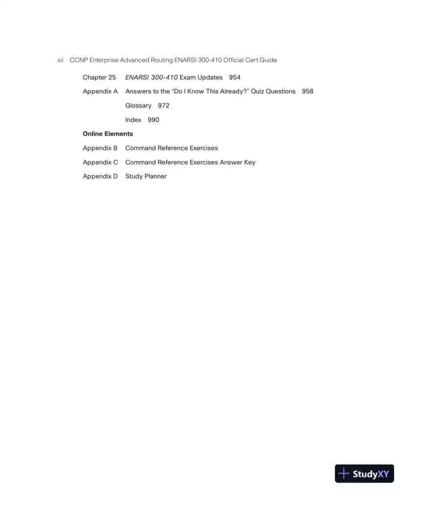 CCNP Enterprise Advanced Routing ENARSI 300-410 Official Cert Guide (2023), page 14