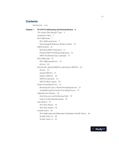 CCNP Enterprise Advanced Routing ENARSI 300-410 Official Cert Guide (2023) - Page 15 preview image