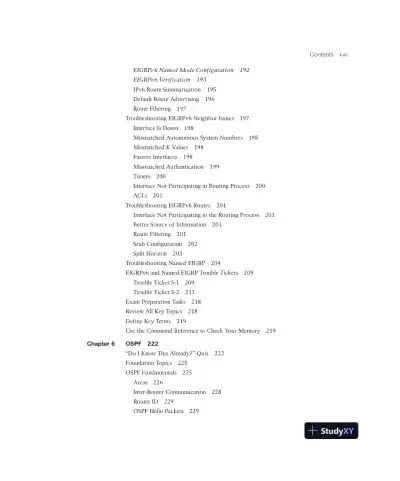 CCNP Enterprise Advanced Routing ENARSI 300-410 Official Cert Guide (2023) - Page 19 preview image