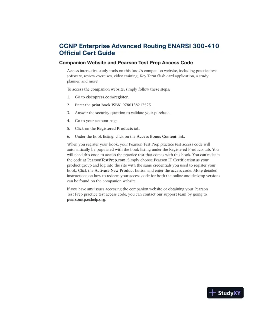 CCNP Enterprise Advanced Routing ENARSI 300-410 Official Cert Guide (2023), page 3