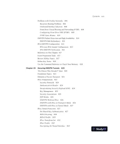 CCNP Enterprise Advanced Routing ENARSI 300-410 Official Cert Guide (2023) - Page 31 preview image
