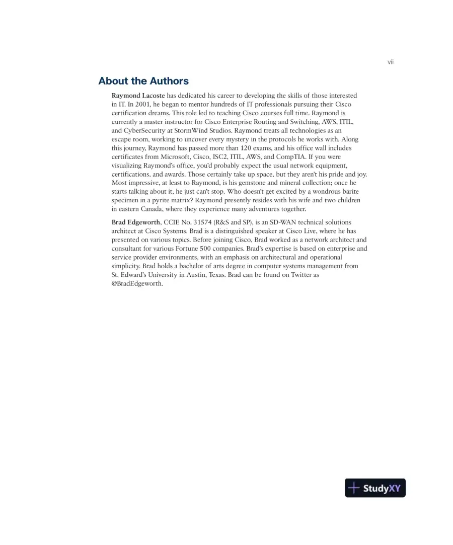 CCNP Enterprise Advanced Routing ENARSI 300-410 Official Cert Guide (2023), page 9