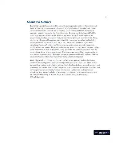 CCNP Enterprise Advanced Routing ENARSI 300-410 Official Cert Guide (2023) - Page 9 preview image