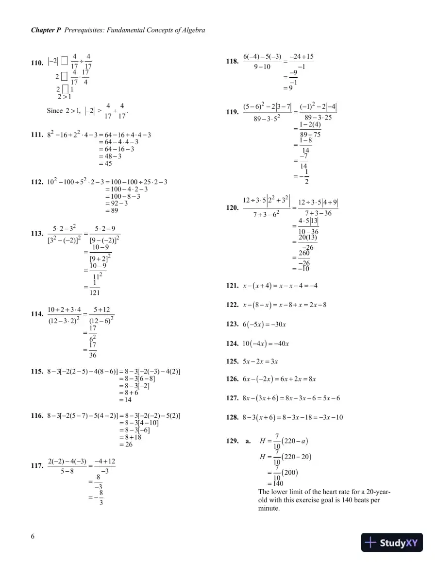 Solution Manual for Precalculus, 6th Edition, page 9