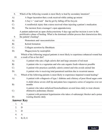 Test Bank For Essentials Of Pathophysiology: Concepts Of Altered Health States Third, North American Edition - Page 18 preview image