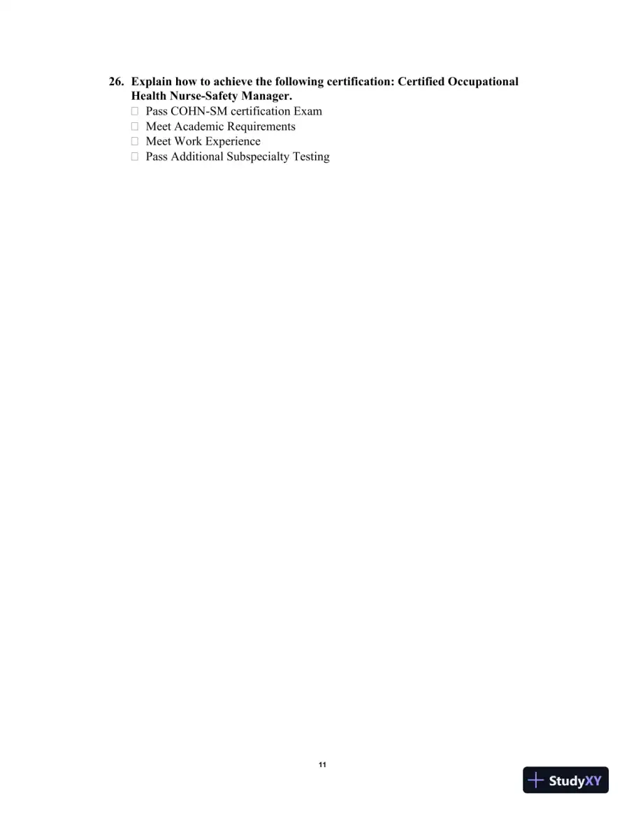 Solution Manual for Occupational Safety and Health for Technologists, Engineers, and Managers, 9th Edition, page 15