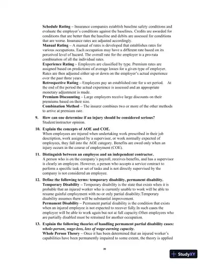 Solution Manual for Occupational Safety and Health for Technologists, Engineers, and Managers, 9th Edition - Page 24 preview image
