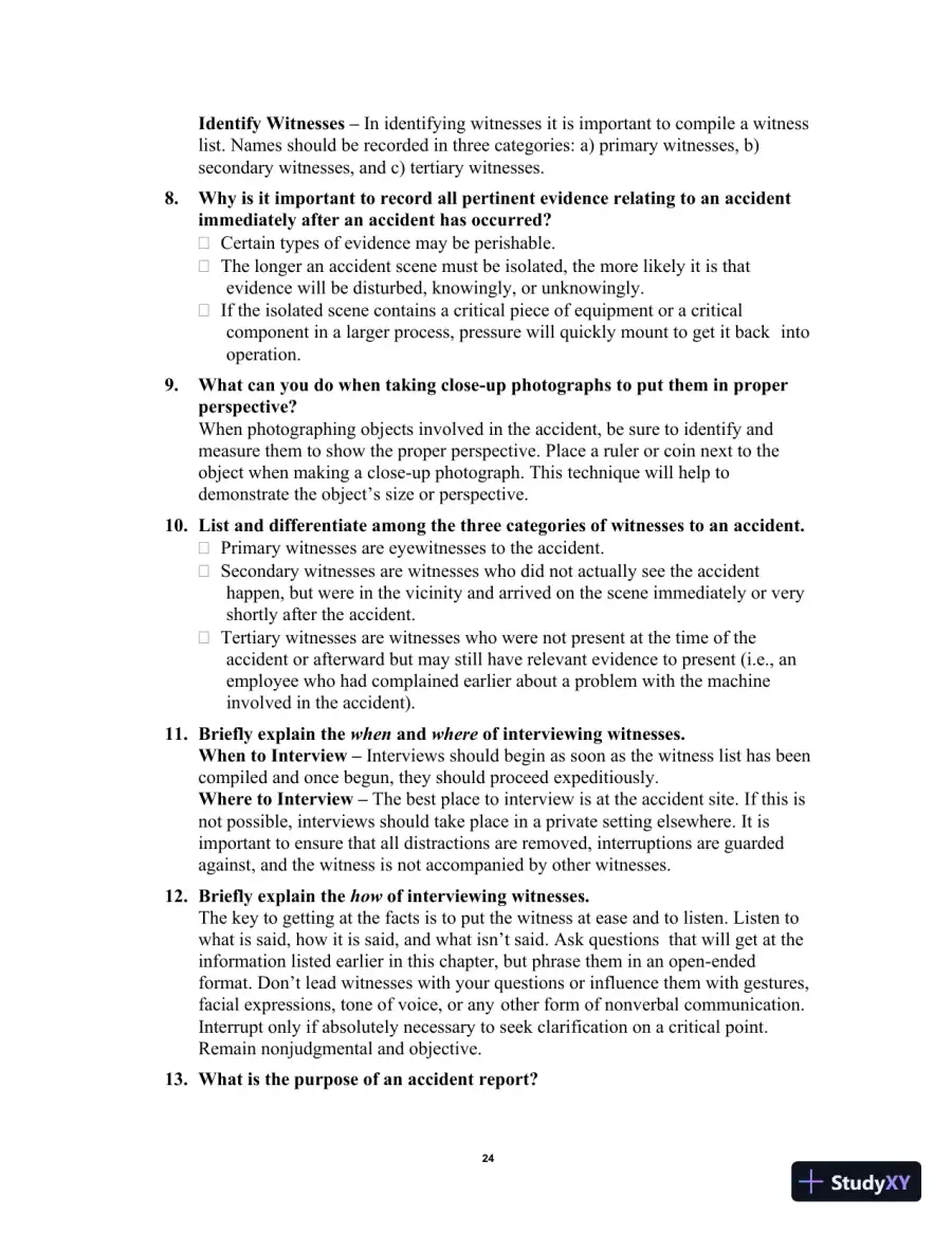 Solution Manual for Occupational Safety and Health for Technologists, Engineers, and Managers, 9th Edition, page 28