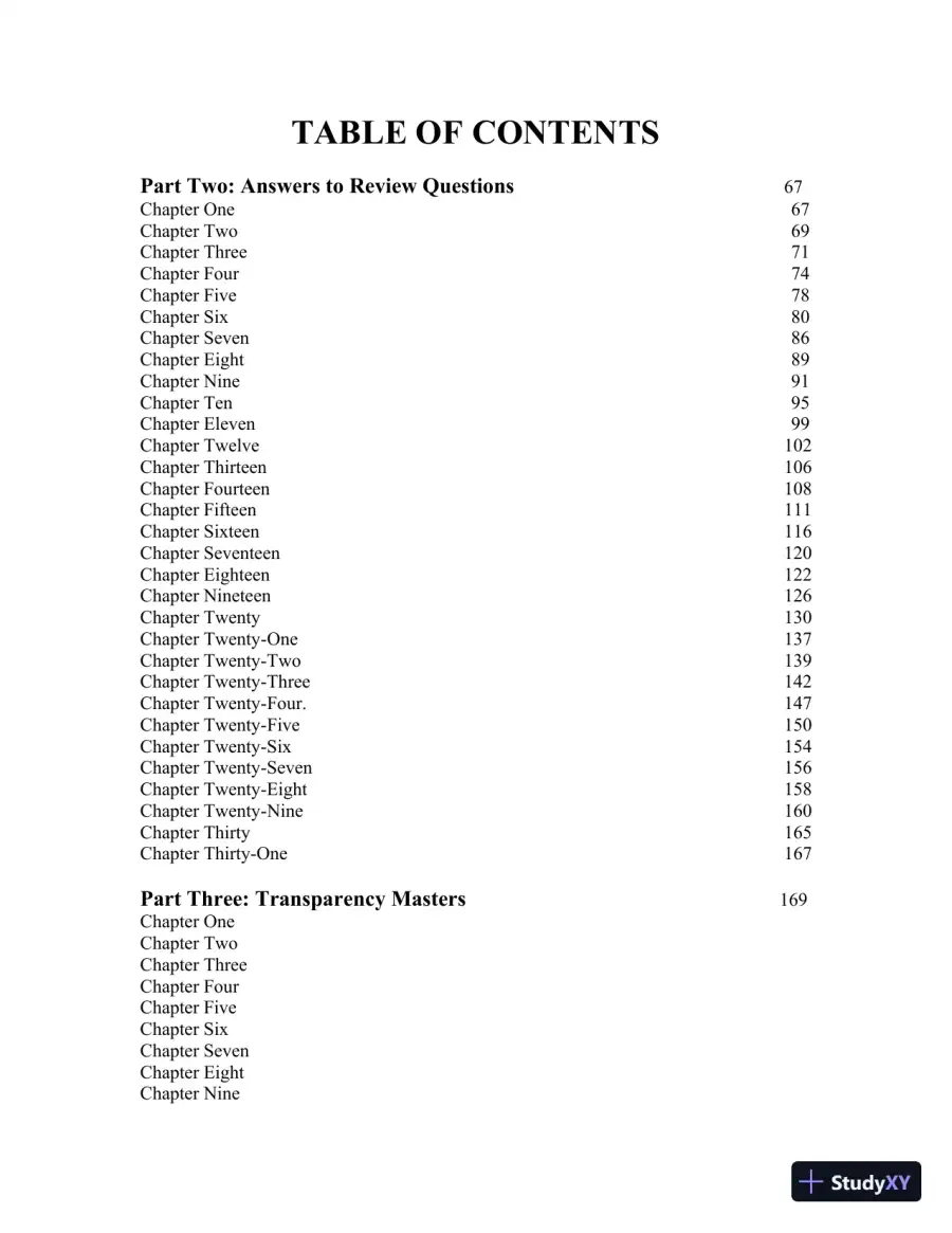 Solution Manual for Occupational Safety and Health for Technologists, Engineers, and Managers, 9th Edition, page 3