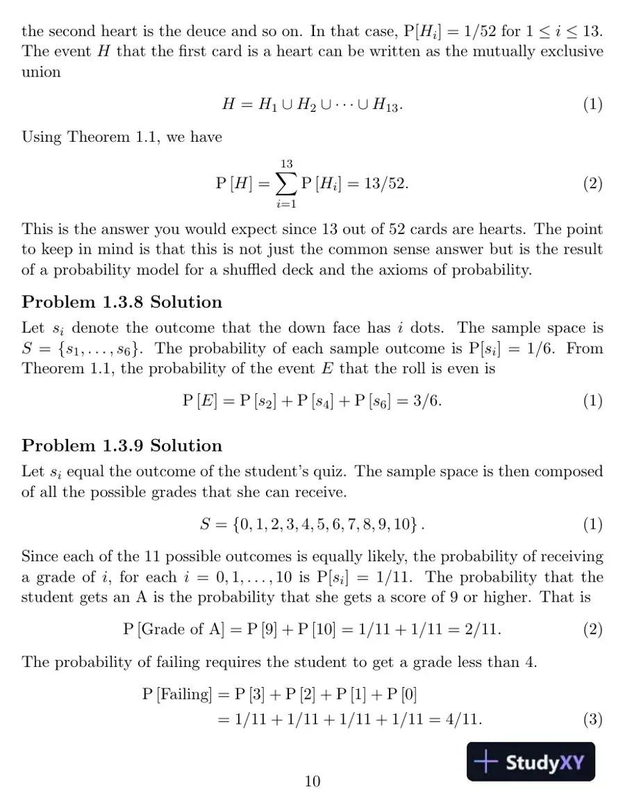 Probability And Stochastic Processes : A Friendly Introduction For Electrical And Computer Engineers, 3rd Edition Solution Manual, page 11