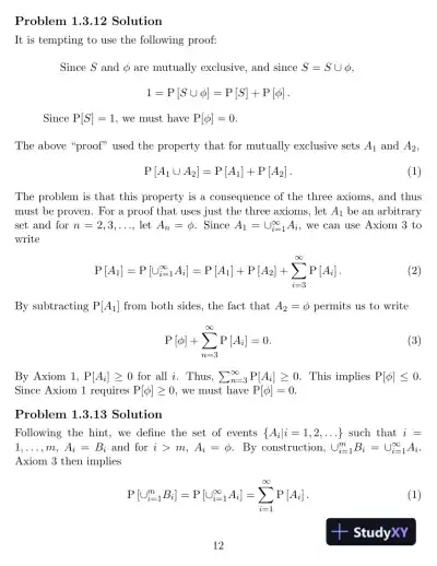 Probability And Stochastic Processes : A Friendly Introduction For Electrical And Computer Engineers, 3rd Edition Solution Manual - Page 13 preview image