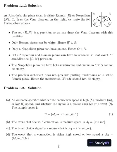 Probability And Stochastic Processes : A Friendly Introduction For Electrical And Computer Engineers, 3rd Edition Solution Manual - Page 4 preview image