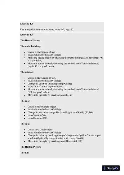 Solution Manual for Objects First with Java: A Practical Introduction Using BlueJ, 6th Edition - Page 1 preview image