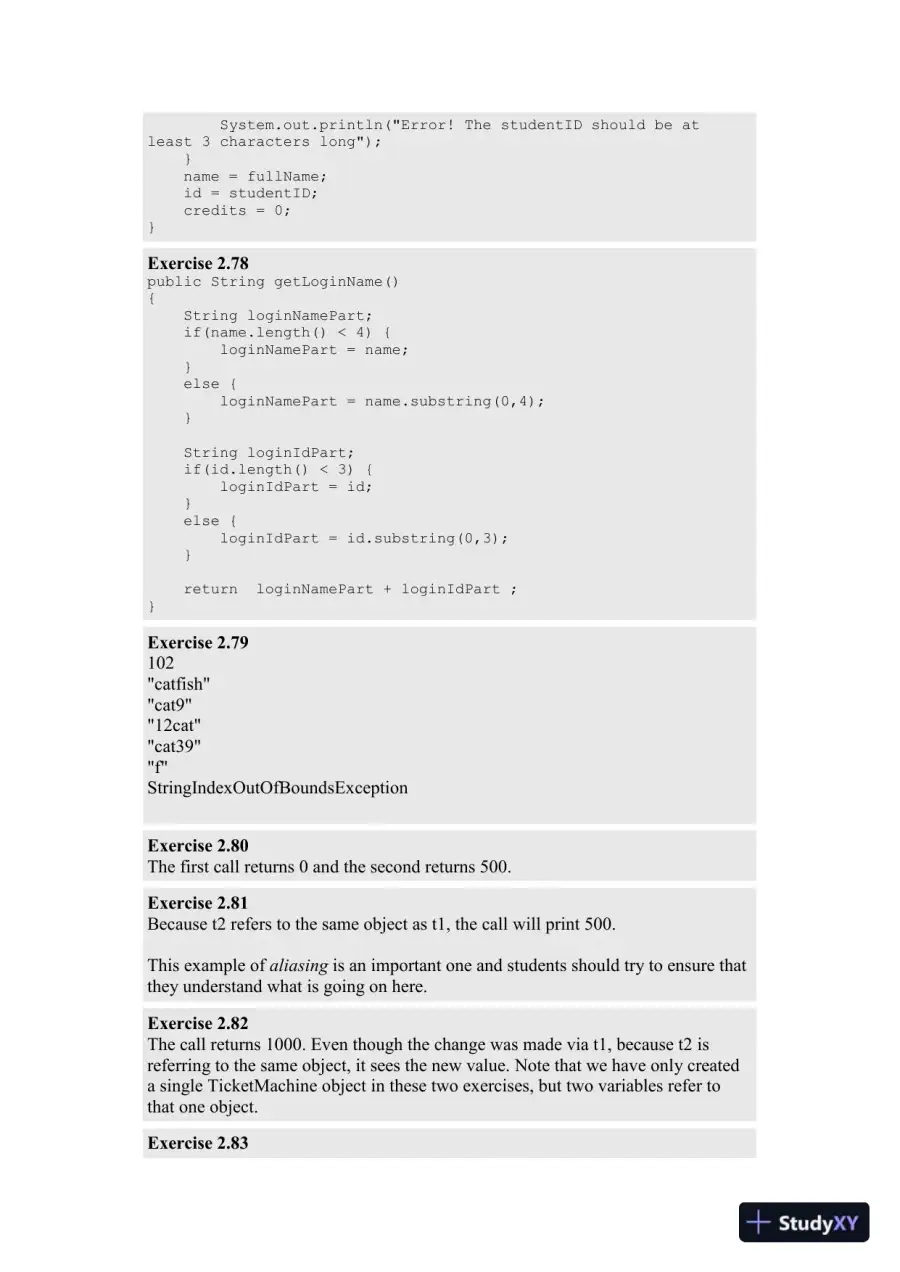 Solution Manual for Objects First with Java: A Practical Introduction Using BlueJ, 6th Edition, page 16