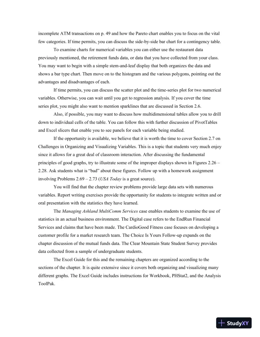 Statistics for Managers Using Microsoft Excel 8th Edition Solution Manual, page 12